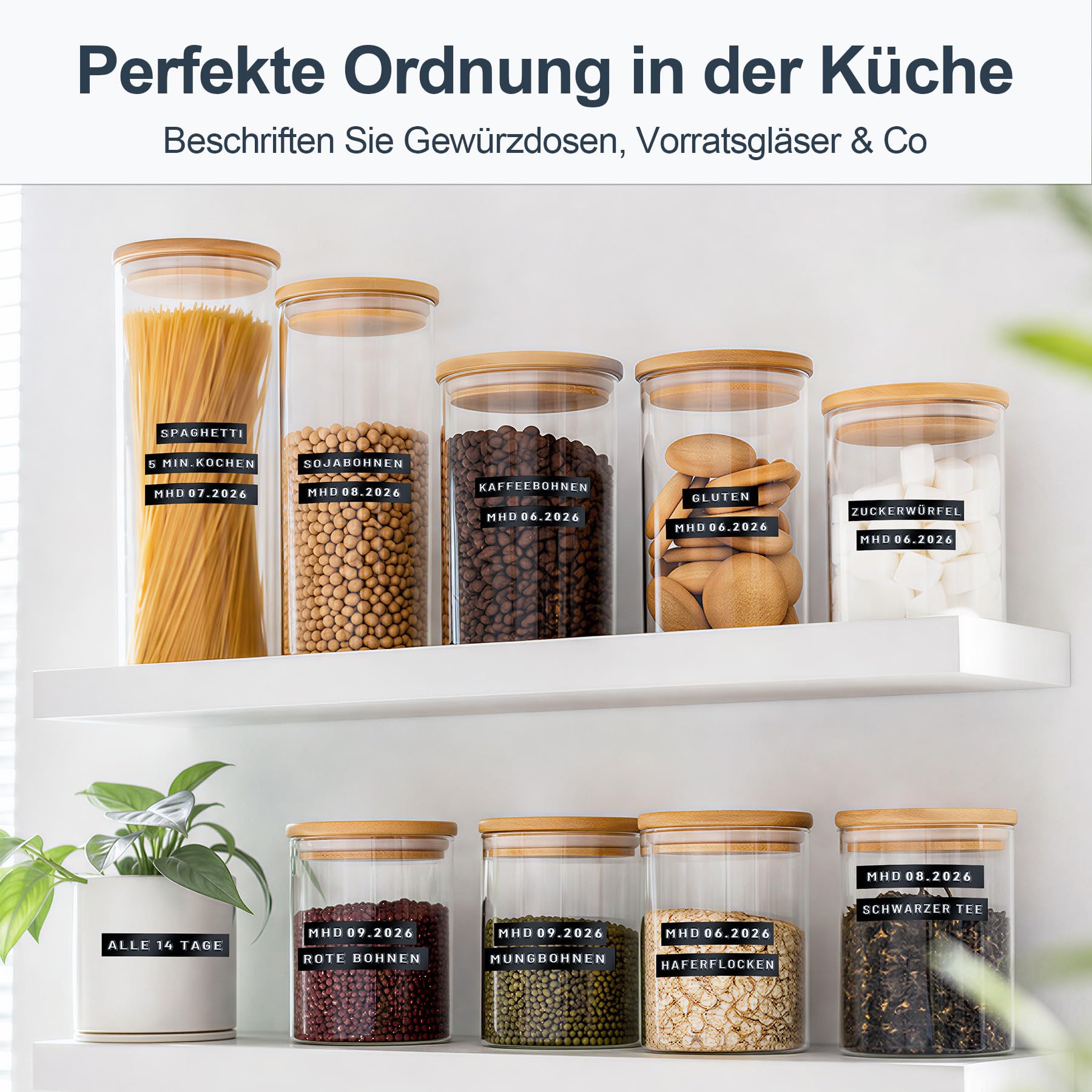 Beschriftungsgerät Prägegerät, Etikettiergerät Prägegerät, Omega-S Ettikettiergeraet mit 4 Etikettenbandern, Retro Prägemaschine – Hausgebrauch & DIY-Bastelprojekte, Schwarz (€ Ä Ö Ü)