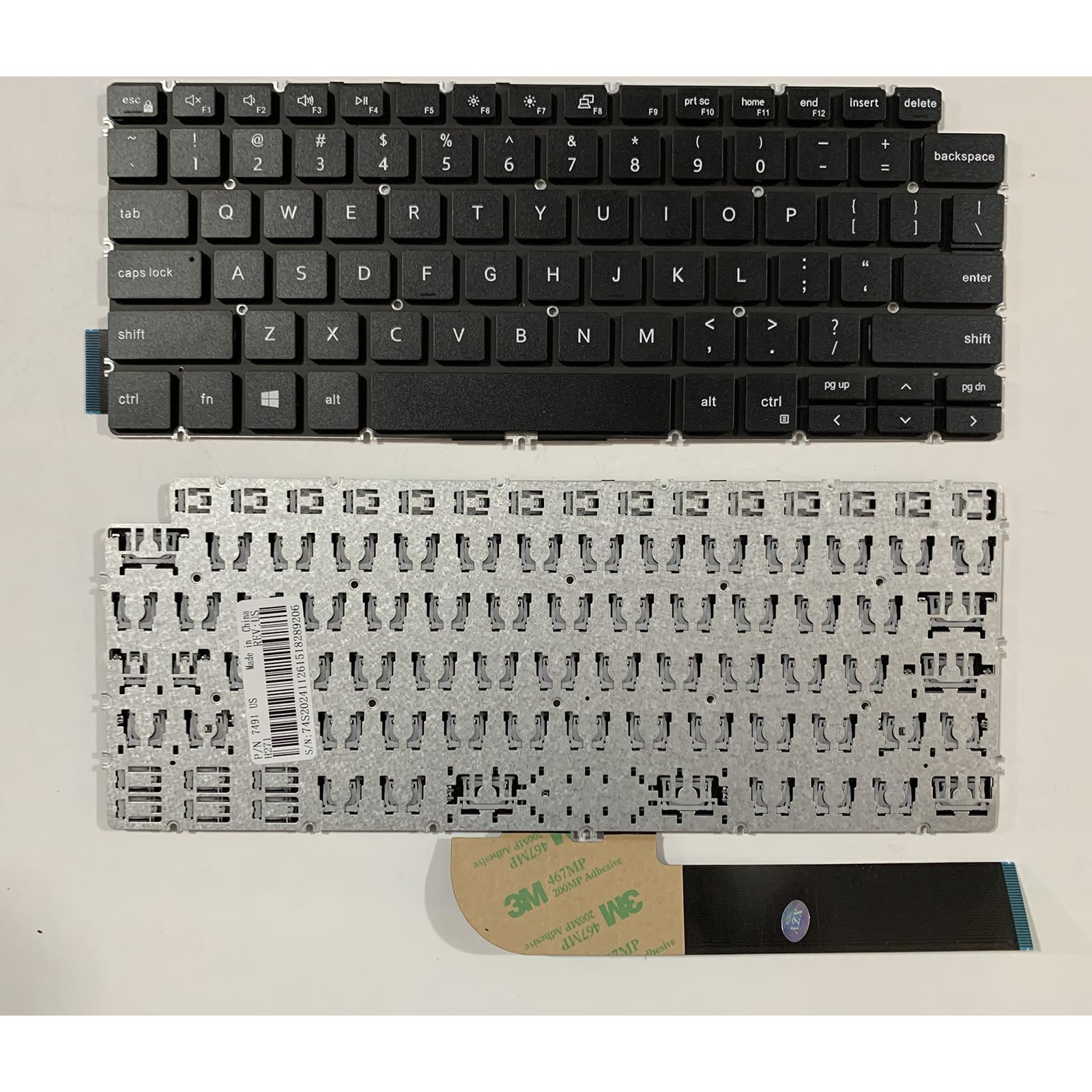 Clavier ordinateur portable Dell Inspiron 5490 pour codage US - 6
