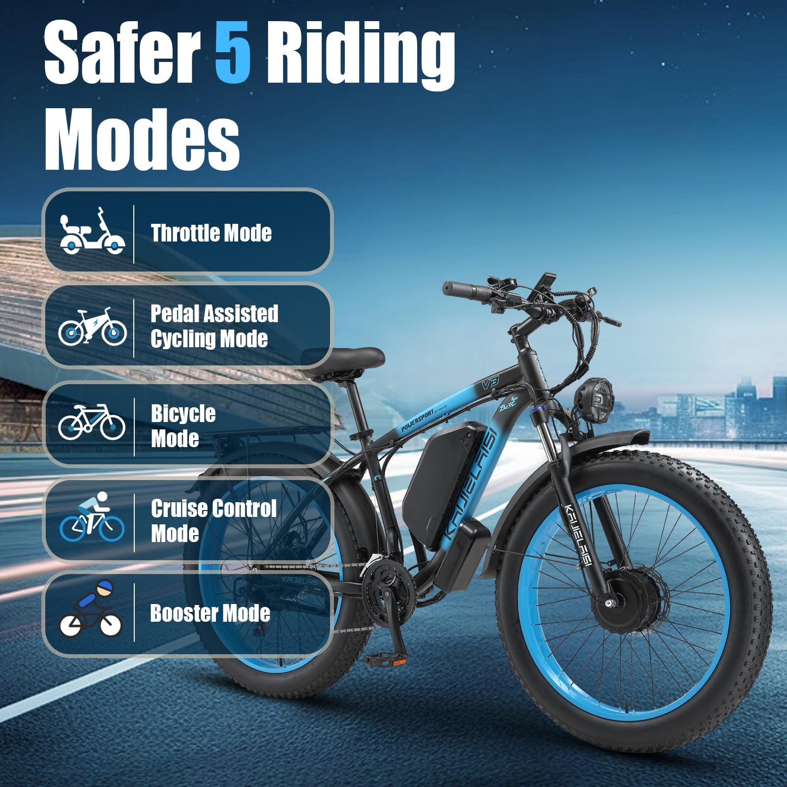 Bicicleta eléctrica para B0F2XXQ9PT