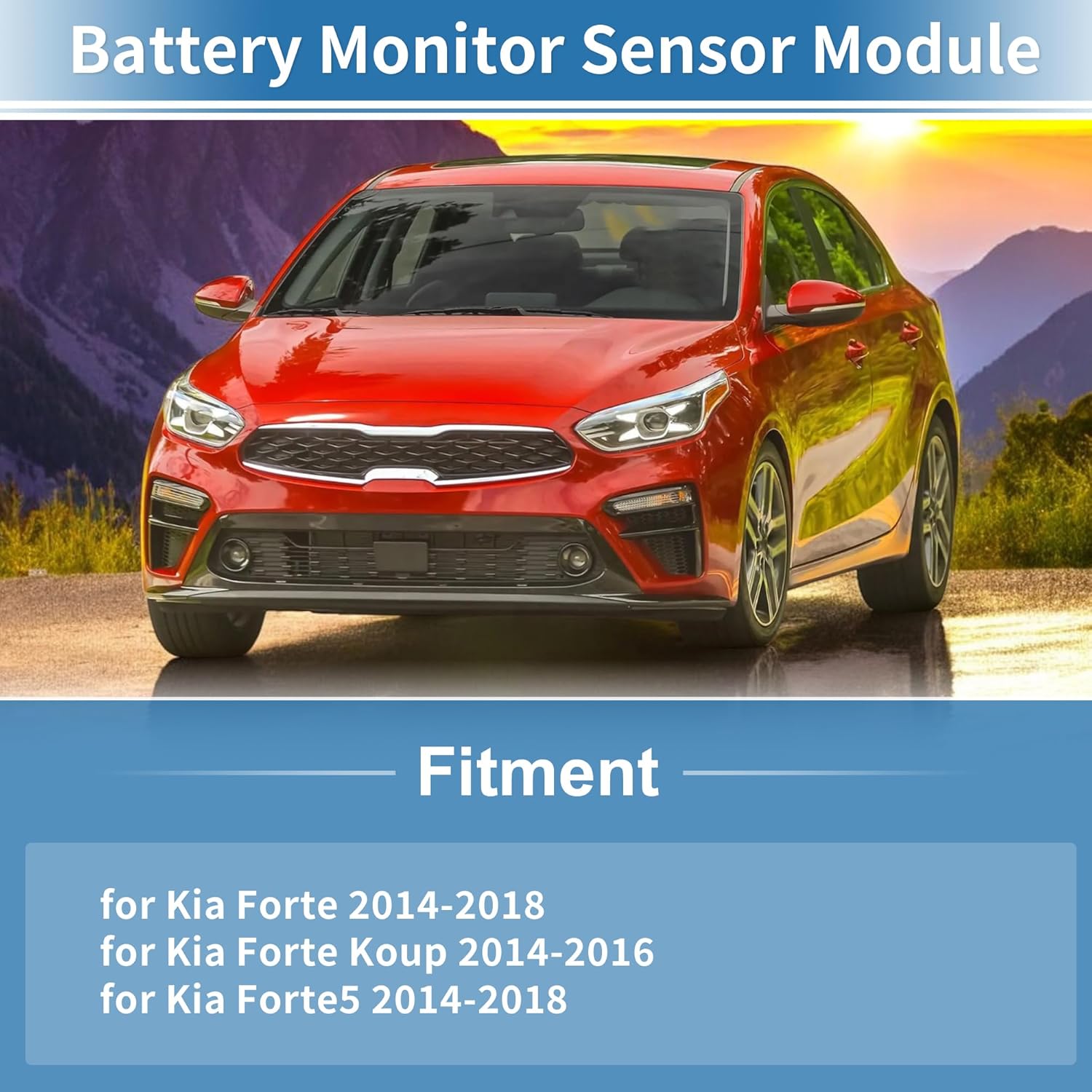 No.37180-A7000 Battery Current Sensor Assy for Kia Forte Forte5 2014-2018 for Kia Forte Koup 2014-2016 Battery Negative Cable