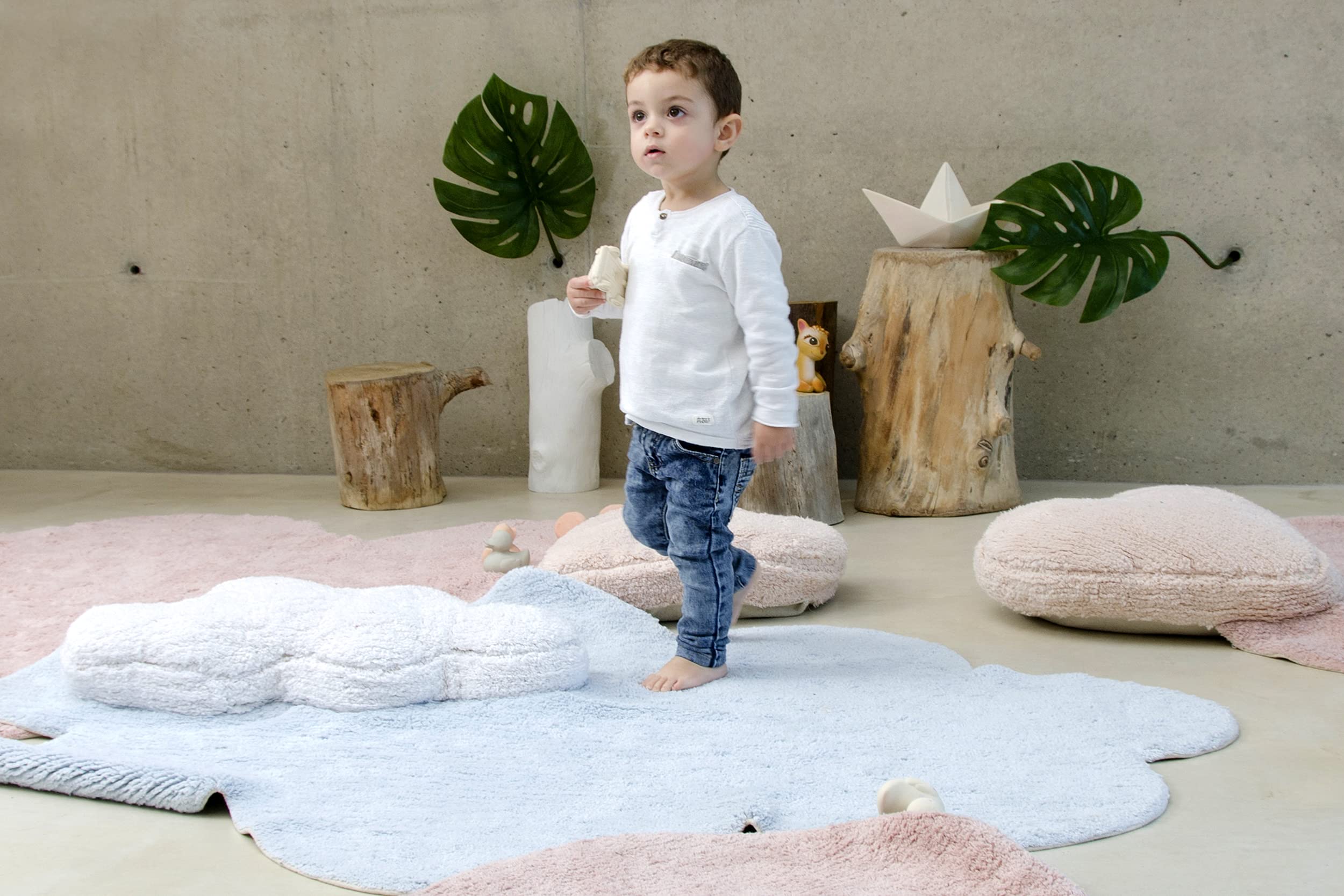 新品【Lorena Canals】RUG PUFFY DREAM BLUE washable-rug-puffy-dream-blue-