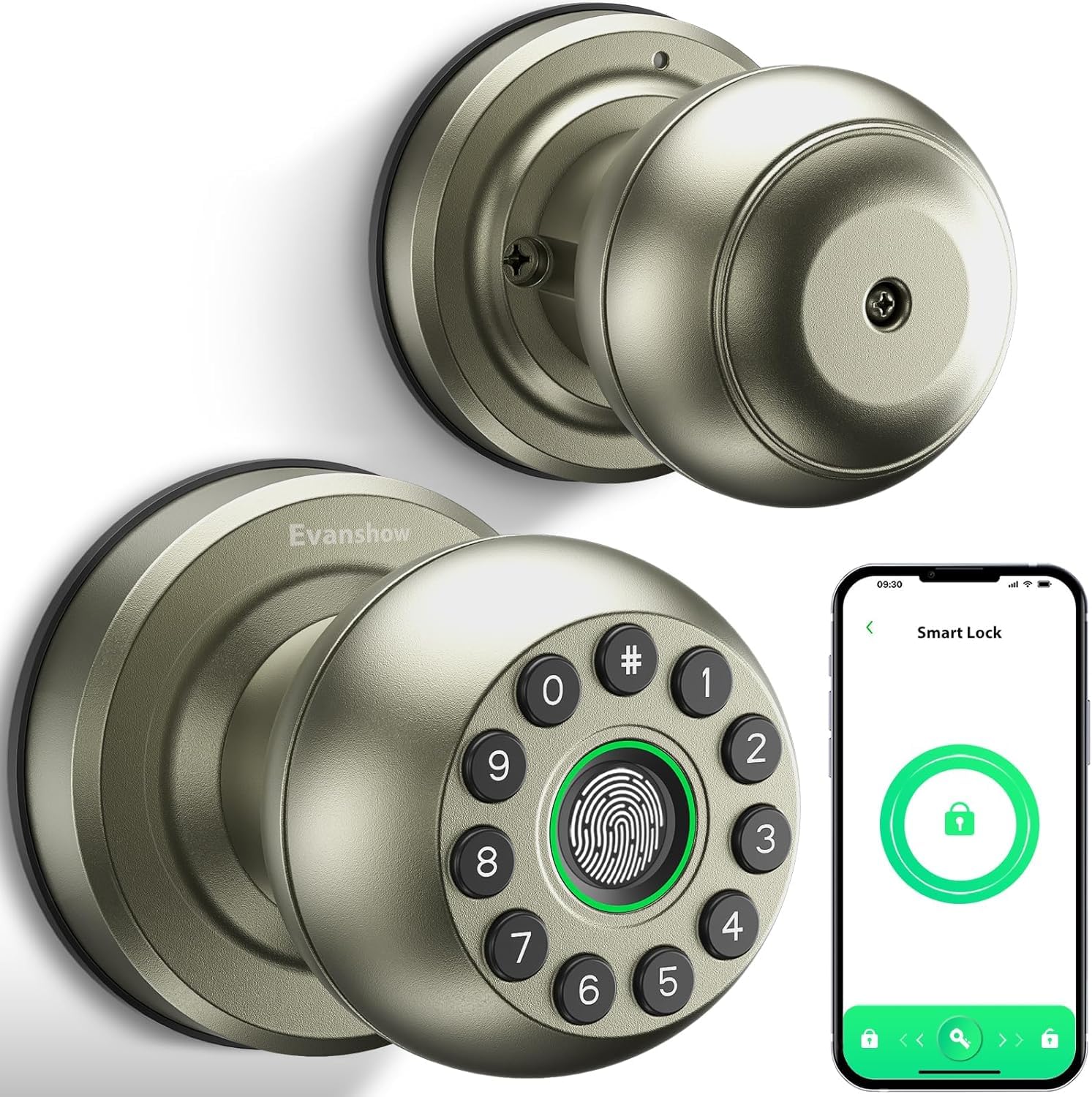 Smart Fingerprint Door Lock - Keyless Entry -8