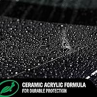 Vista 3 de Turtle Wax Hybrid Solutions Ceramic Acrylic Black Car Wax Spray, Restores Apperance of Black Car Paint, Ceramic Coating Protection, Extreme Water