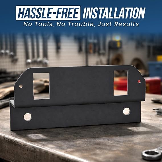 UBL Feniex T3 Window Mount Bracket - Black Powder Coated Aluminum