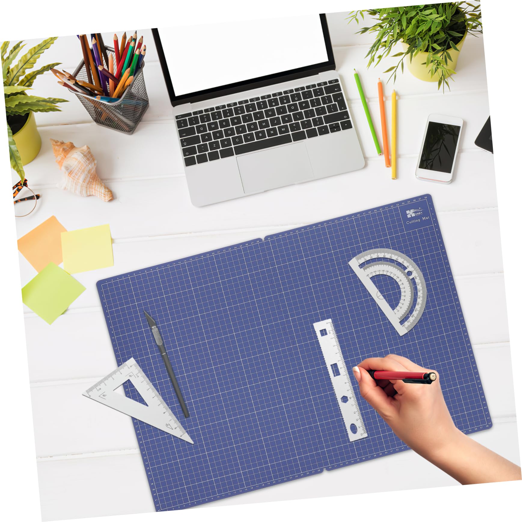 Uonlytech Tappetino Da Taglio Per Scrapbooking Tappetino Portatile Pieghevole Per Lavori Artigianali Auto-riparante