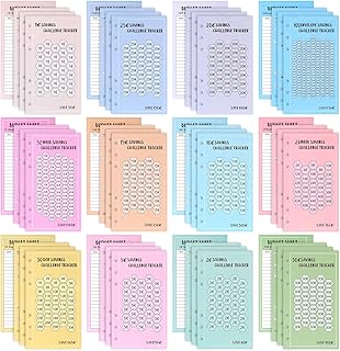 Sparchallenge Budgetplaner A6