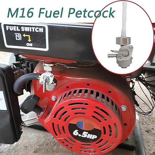 Miniatura 5 de Generador Petcock tanque de combustible válvula de cierre interruptor de gas 310574GS para Champion Generac 310573GS 193272GS 204743GS All Power