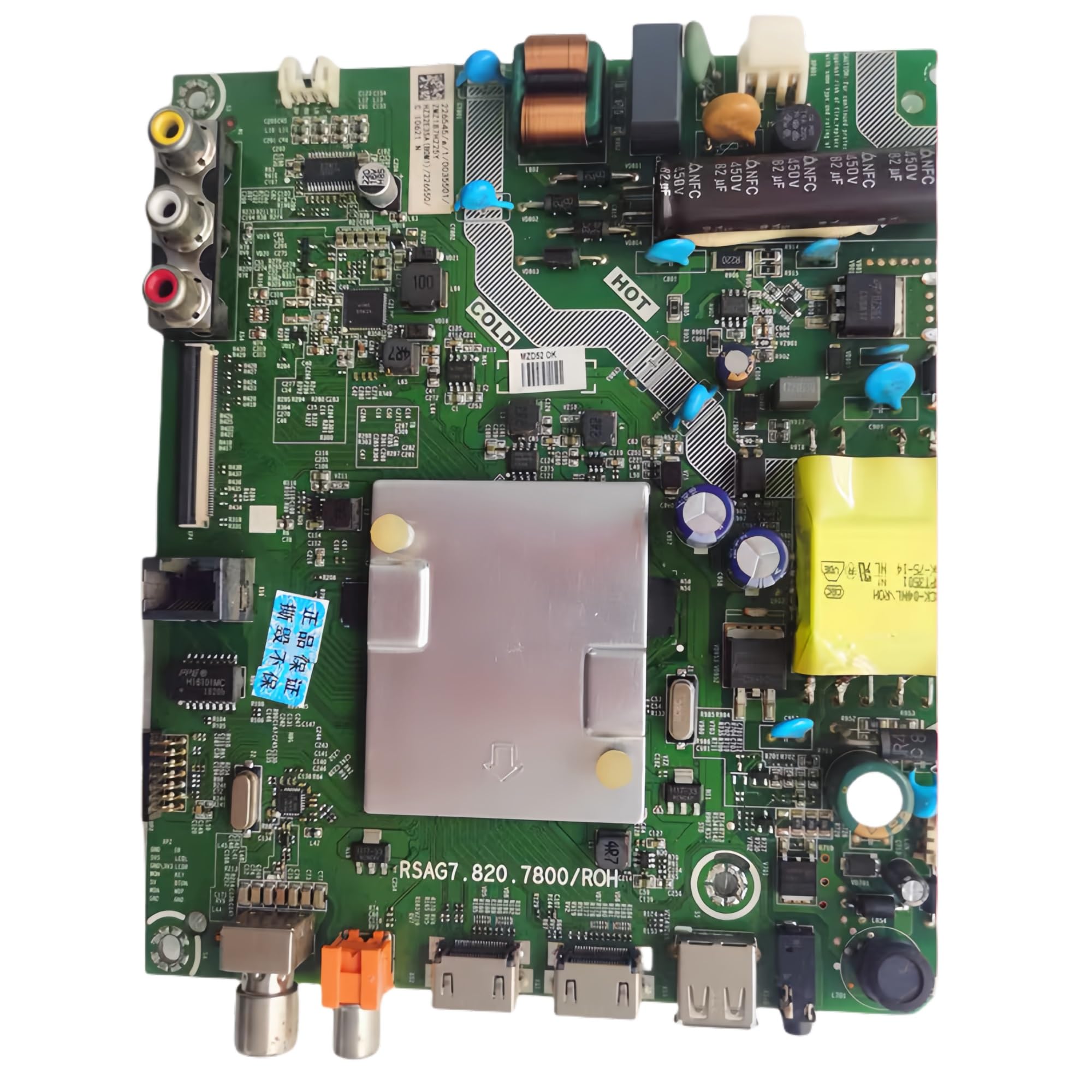 Scheda madre RSAG7.820.7800 con schermo HD315S1H73/74 - Scheda madre TV sostitutiva for TV serie HZ32E35A/HZ32A36E