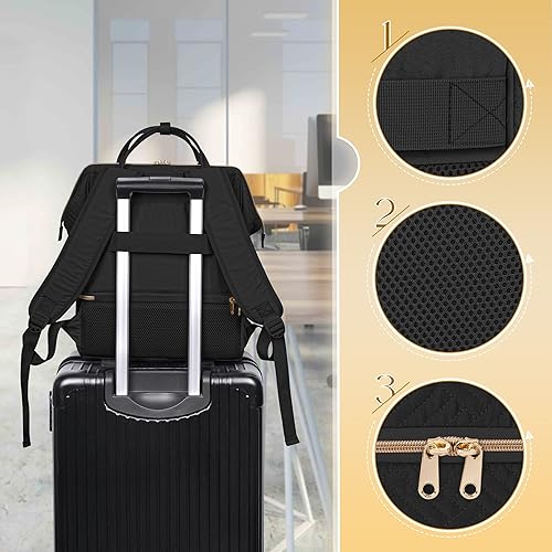 Miniatura 9 de Fasrom Mochila para extractor de leche con enfriador compatible con bombas Spectra S1, S2 y Medela, bolsa de bombeo portátil con alfombrilla