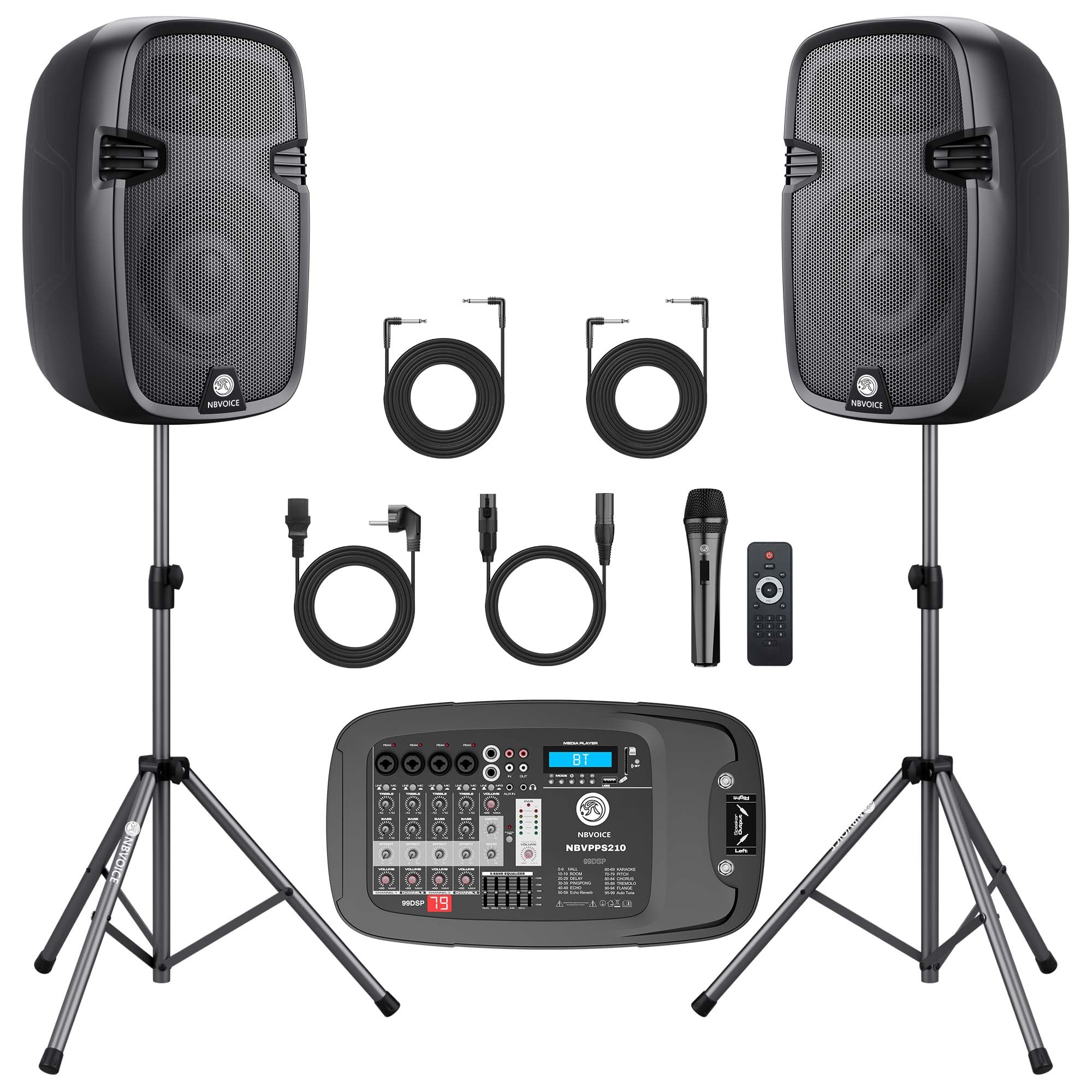 Photo 1 of NBVOICE NBVPPS210DSP 10-inch Powered PA System