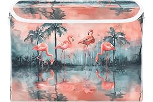 Senya Large Fabric Storage Cubes with Lids for Home and Office