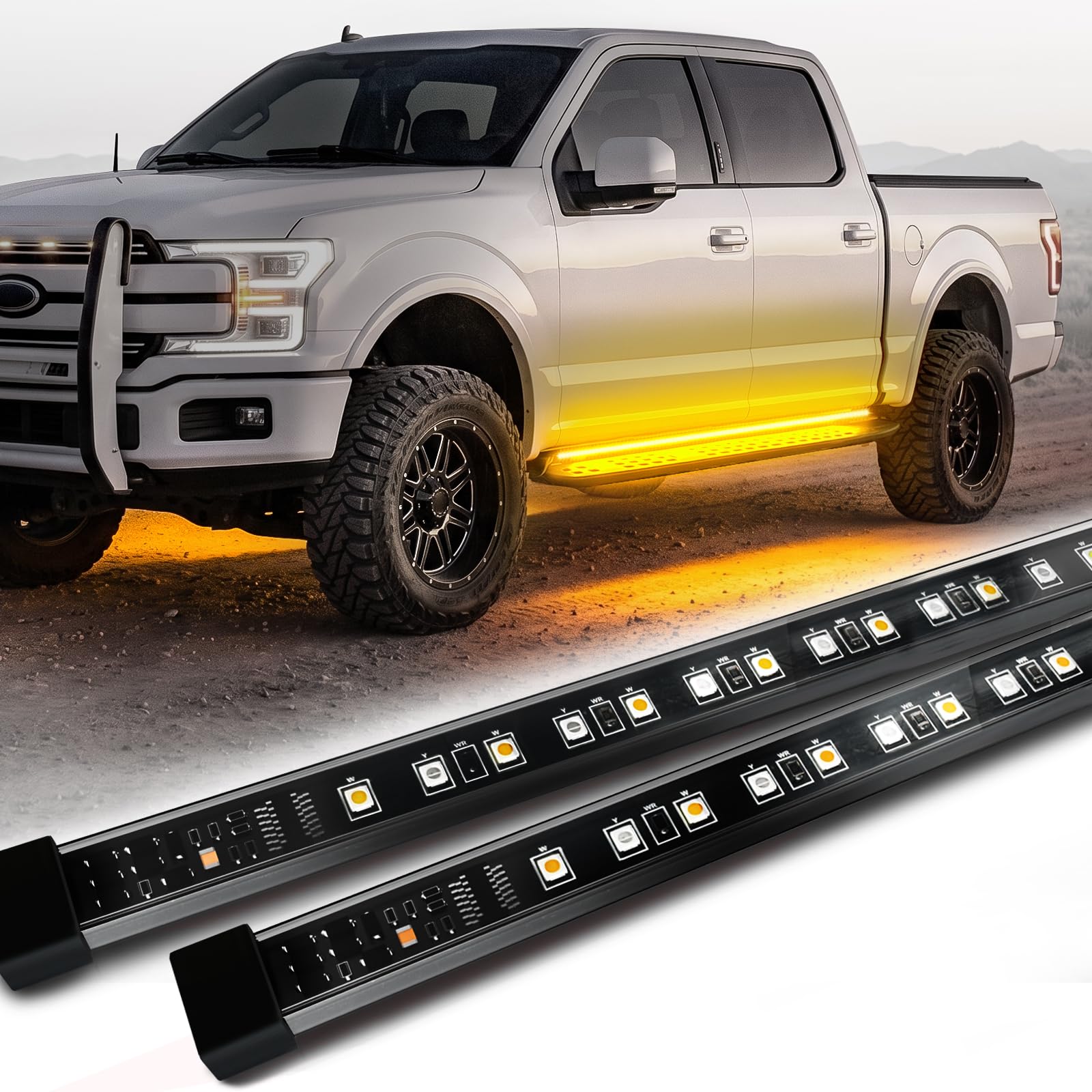 OPT7 Sidekick 78' Running Board Lights