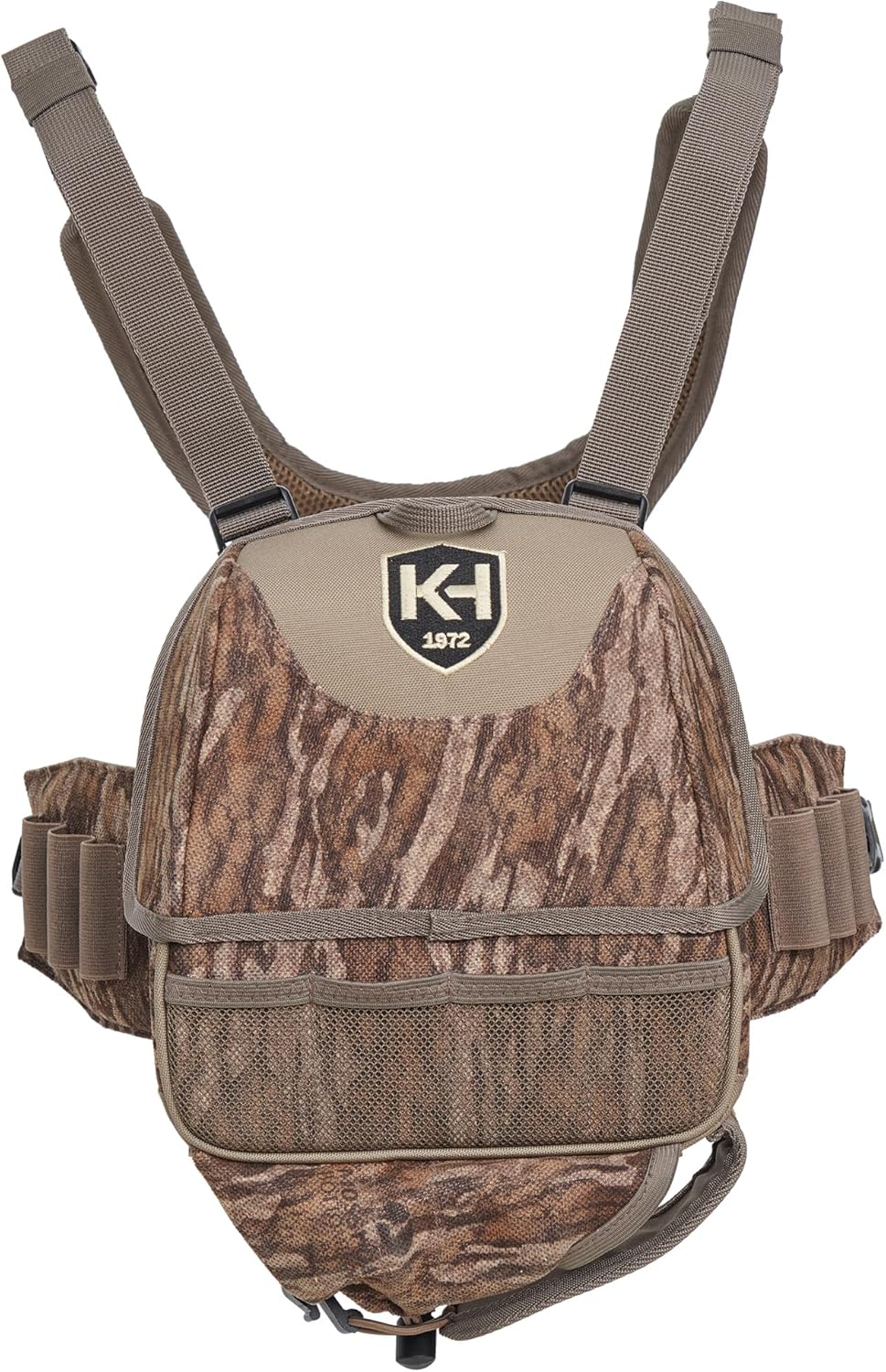 Run-N-Gun 100, Turkey Chest Rig, Mossy Oak Bottomland, One Size (KHT0103)
