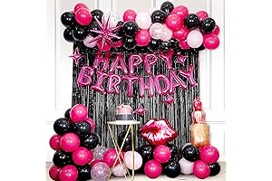 Pink and Black Party Decorations: The Ultimate Birthday Bash Statement