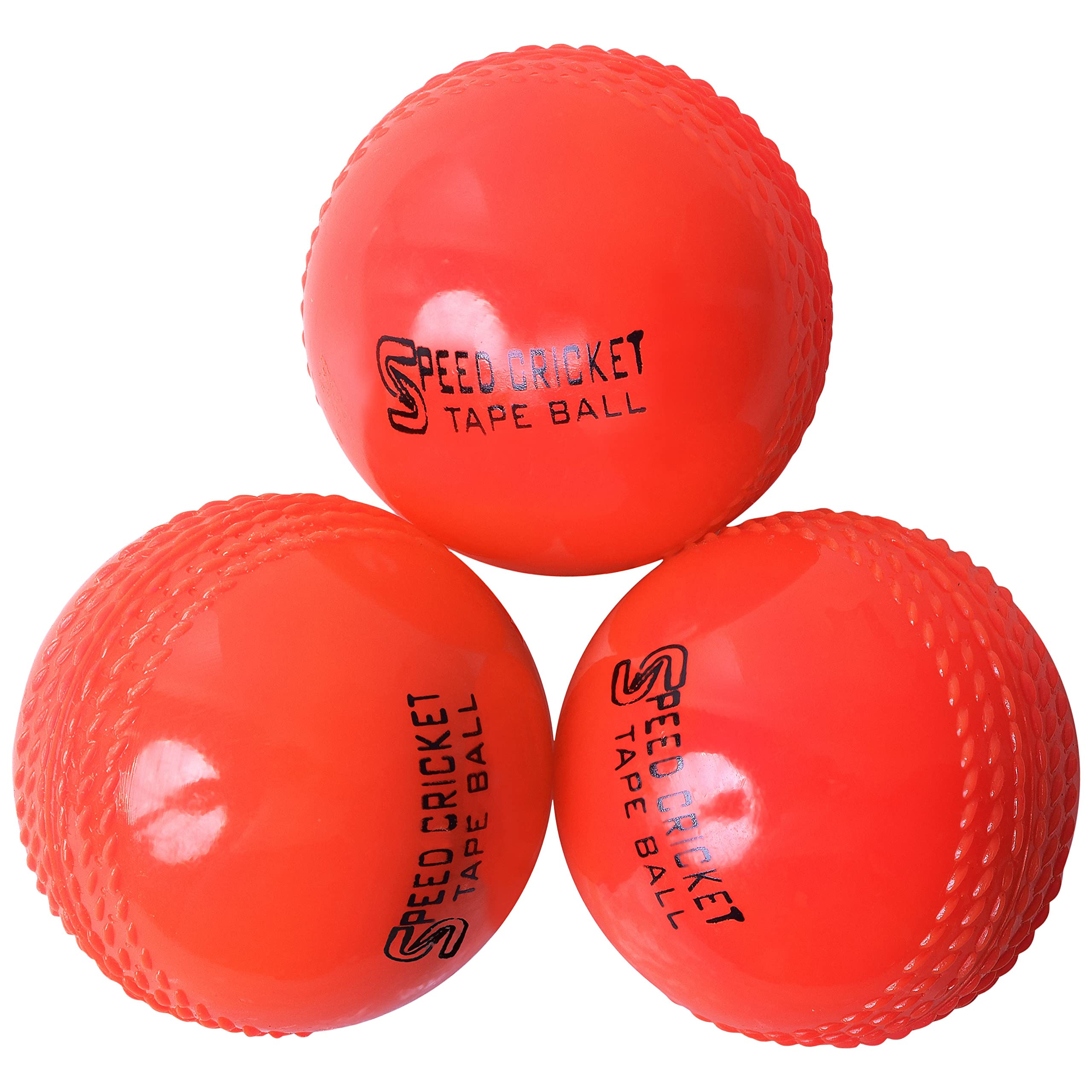 Wind Cricket Ball Entrenamiento 3 Bolas Naranja