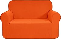 Vista 92 de CHUN YI - Funda elástica de 1 pieza para sillón grande, funda protectora suave de Jacquard con elastano, detalle de cuadros y parte inferior