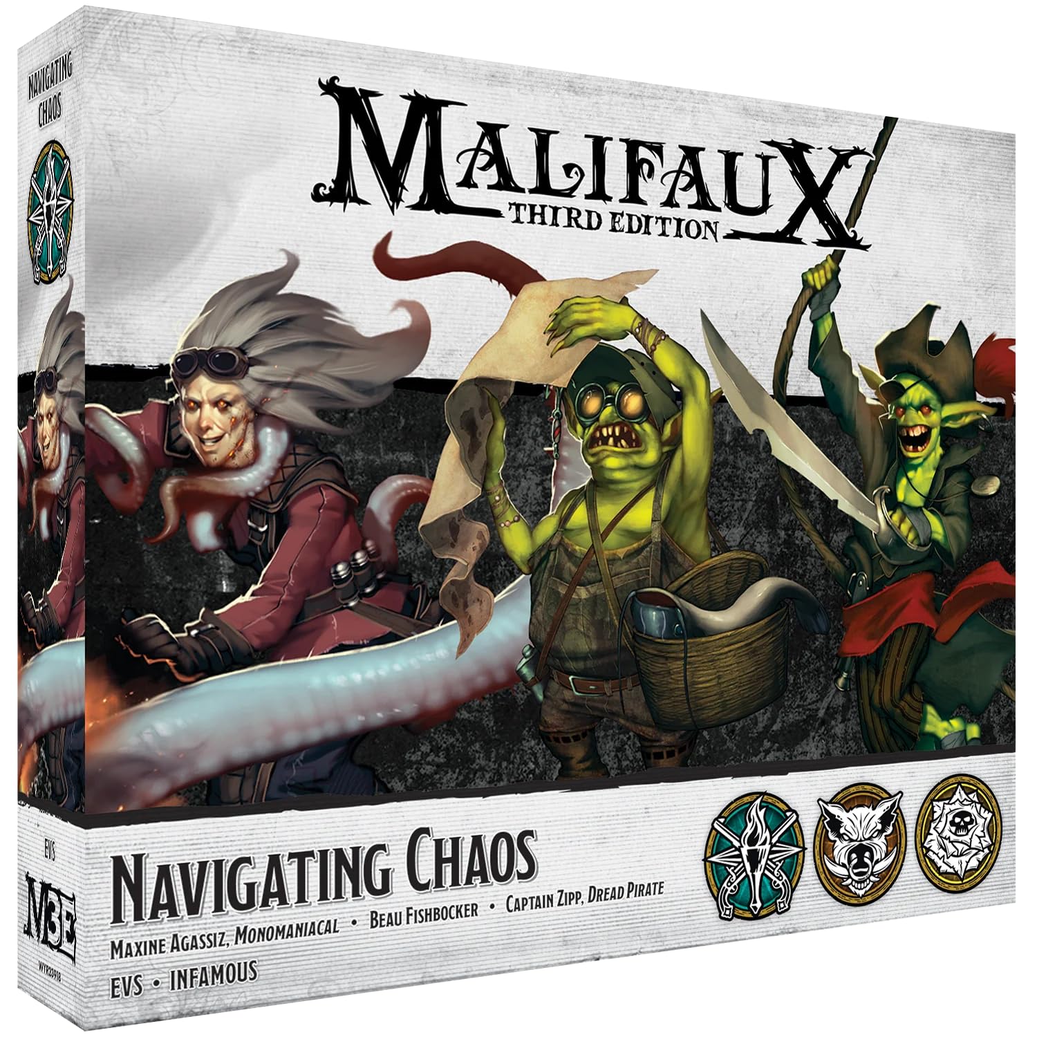 Amazon.com: Malifaux Third Edition Navigating Chaos : Wyrd
