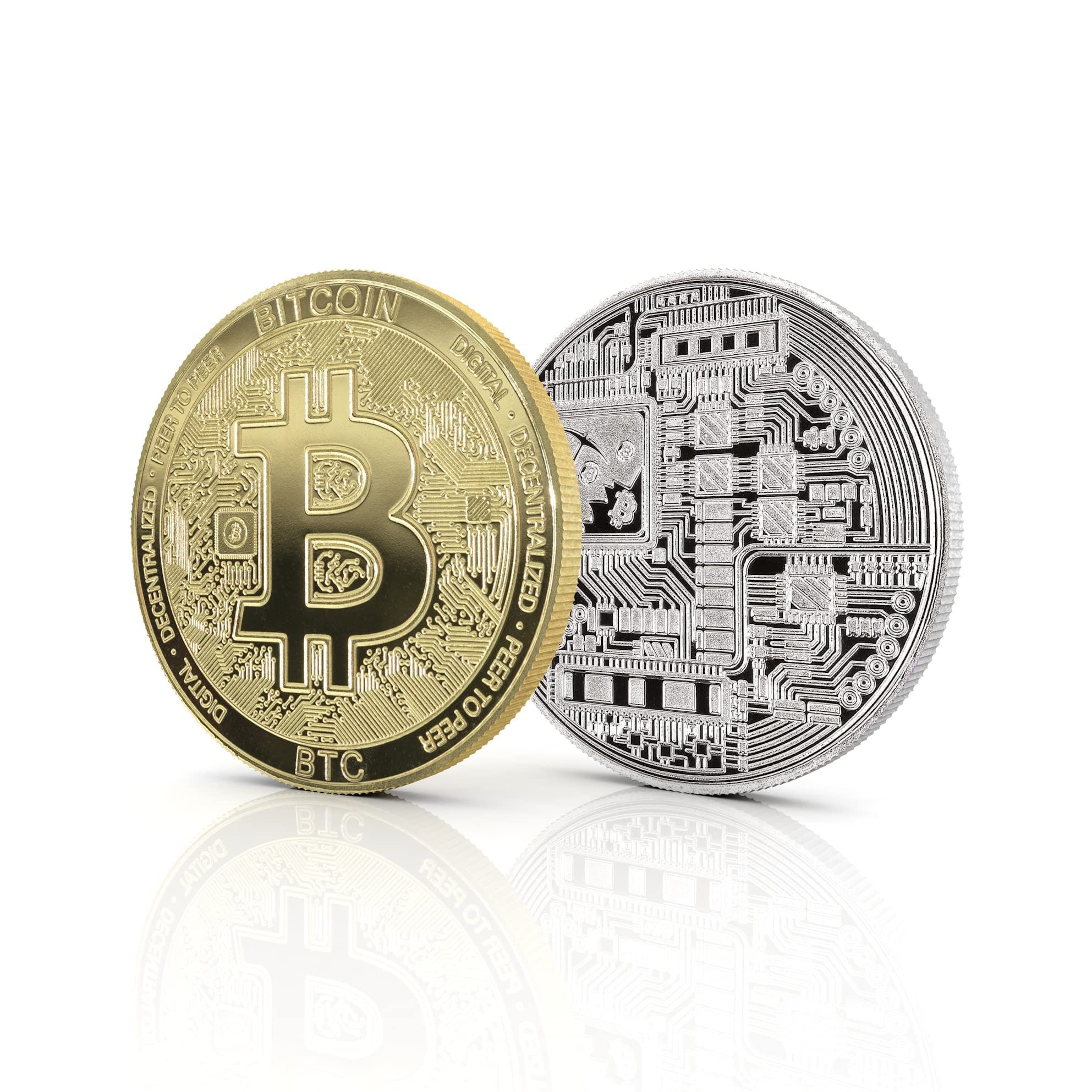 Cryptochips | Bitcoin 2021 Edition (BTC) Physical Crypto Coin | Collectable  Cryptocurrency You Can HODL (Silver) : Amazon.com.au: Toys & Games