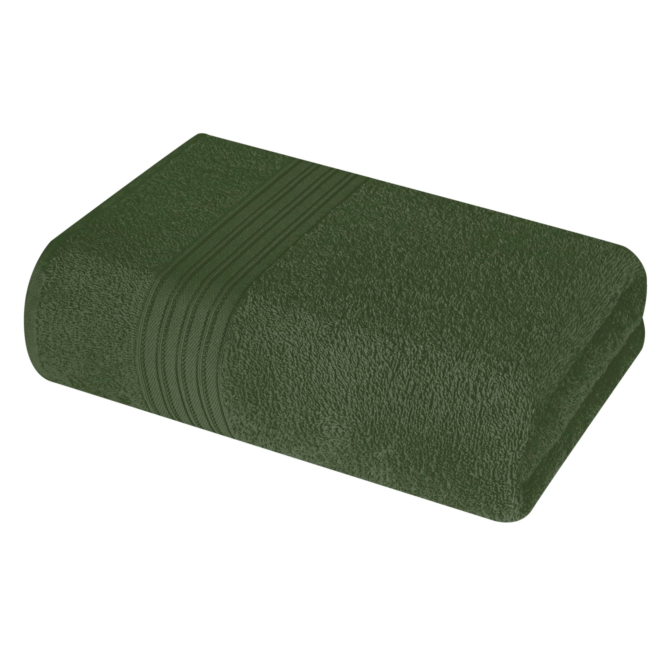 BOUTIQUO 100% Cotton Bath Towel, Compact Quickdry Lightweight Soft & Highly Absorbent Bath Towel for Men/Women, Ideal fo