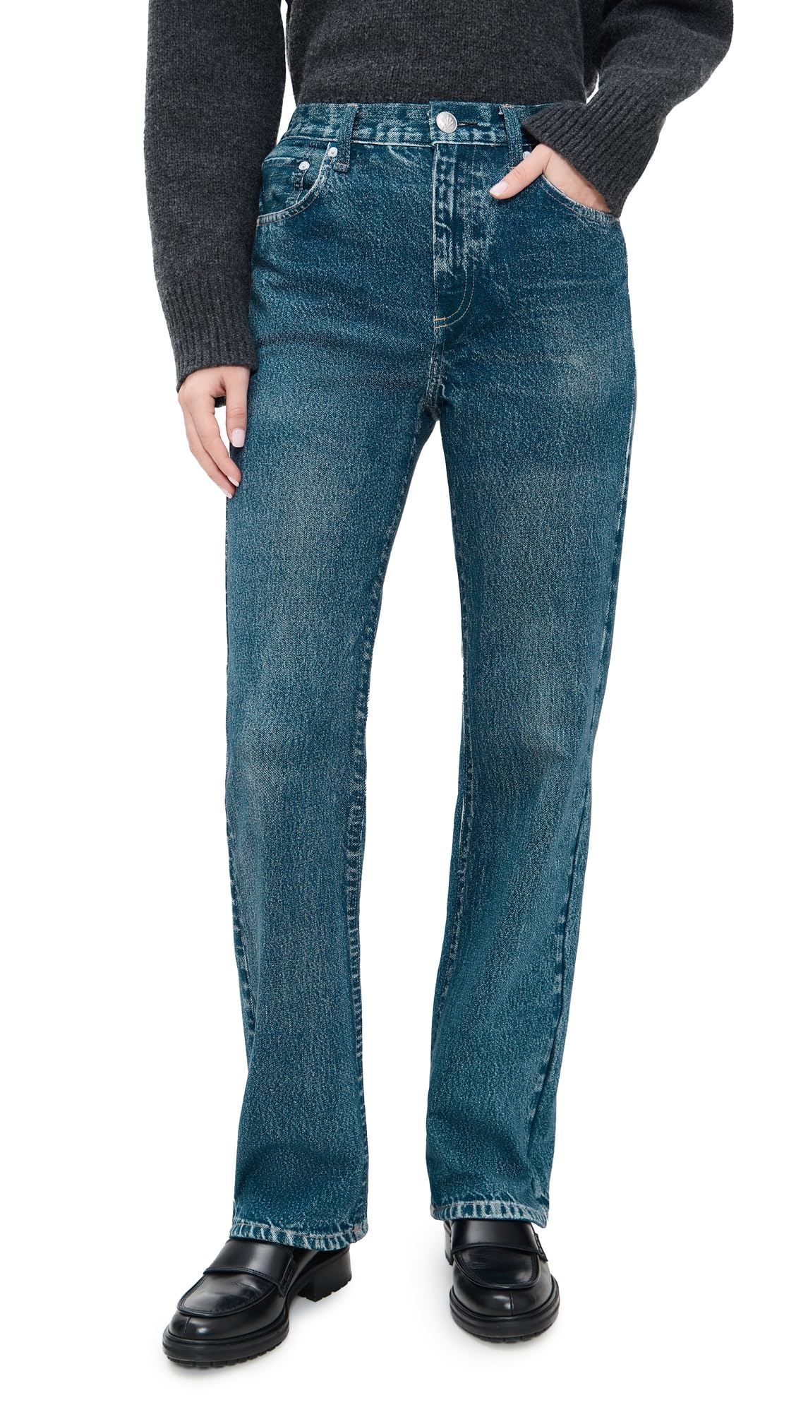 rag & bone Women's Miramar Terry Shea Full Length Pants