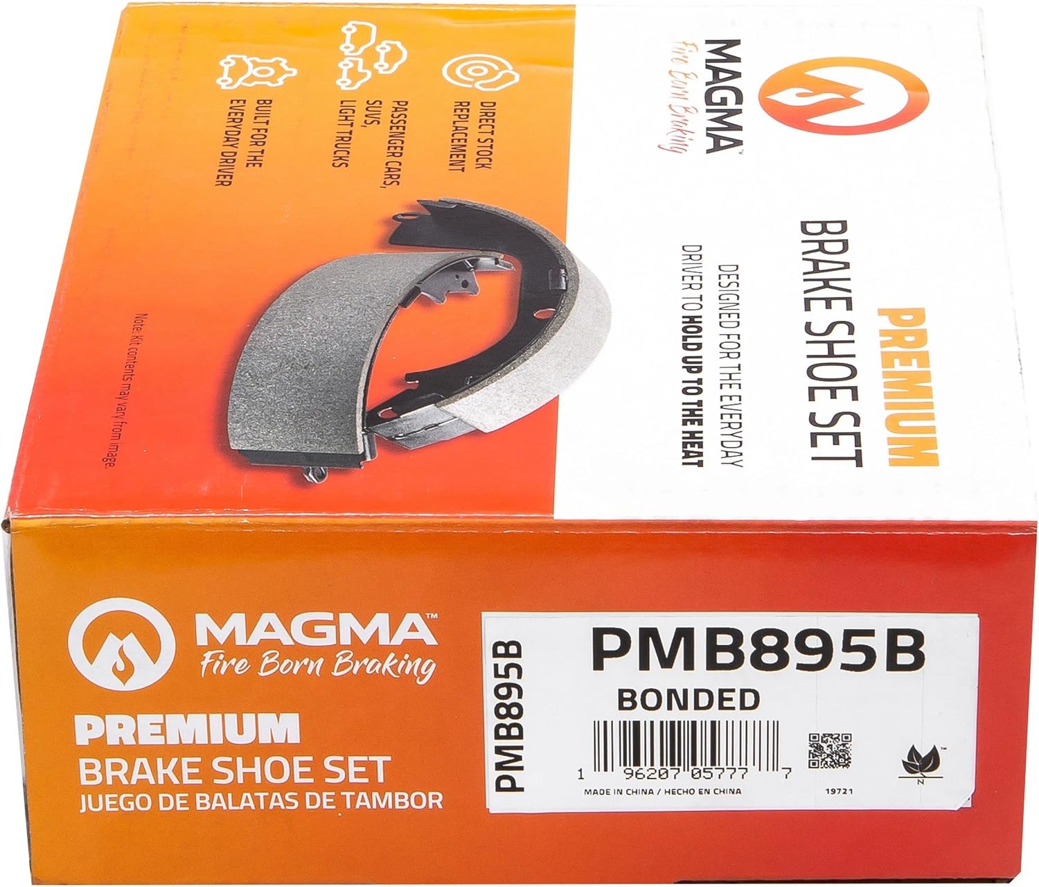 MAGMA Premium PMB895B Brake Shoes