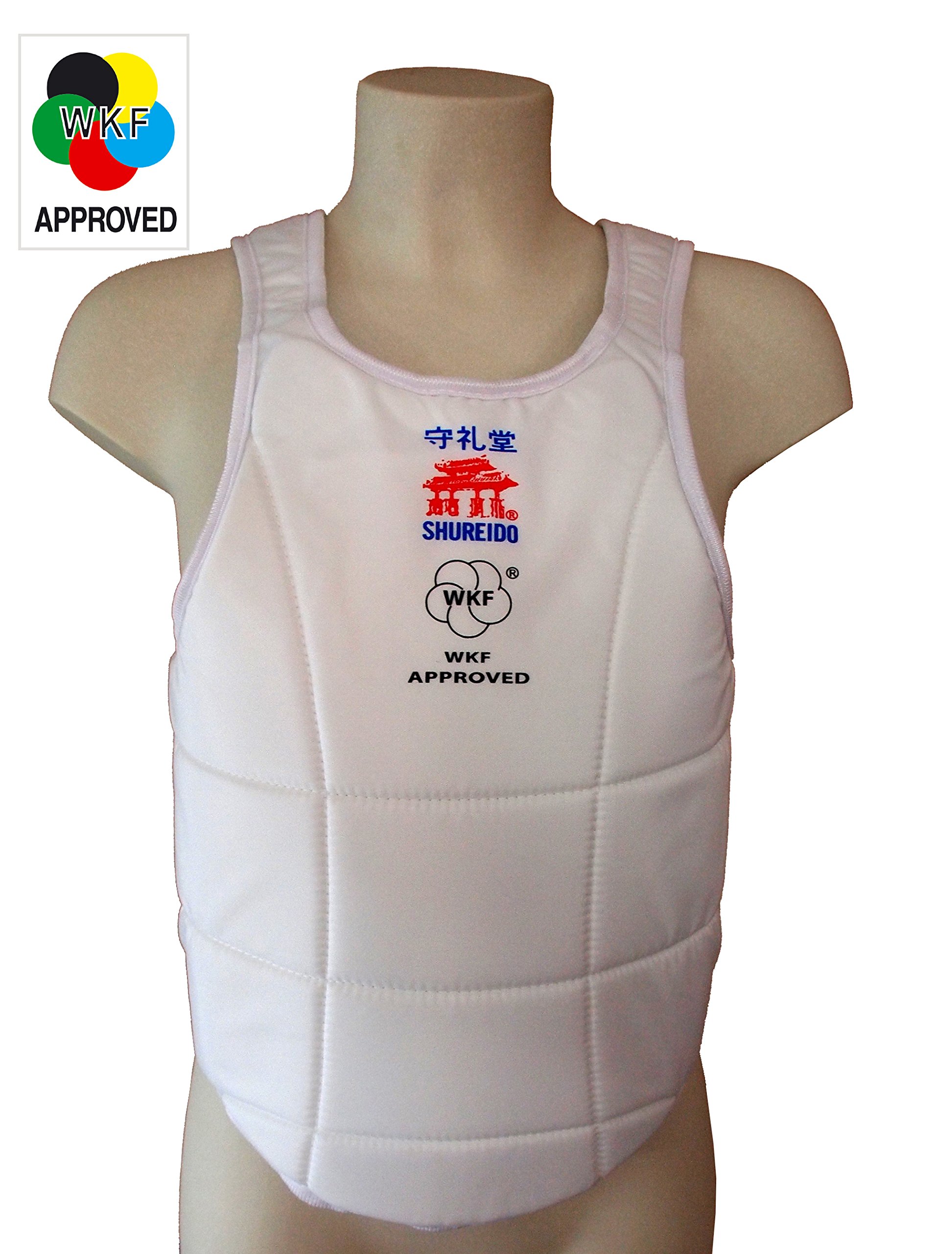 Buy Shureido WKF Approved BodyGuard Ultra Lightweight chest protector for Karate, official model