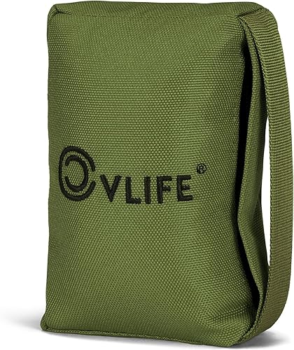 Miniatura 1 de CVLIFE Hunting Gun Holders Pre-Filled Shooting Rest Bag Squeeze Bag Shooting Bag Long Range Rifle Rest, Shooting Sand Bags for Rifles for Outdoor,
