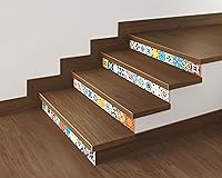 Vista 6 de FLFK Adhesivos de Azulejos de Borde de Pared Despegar y Pegar Papel Tapiz de Borde para Salpicadero de Cocina Baño Cuarto de Ducha, 4"x240