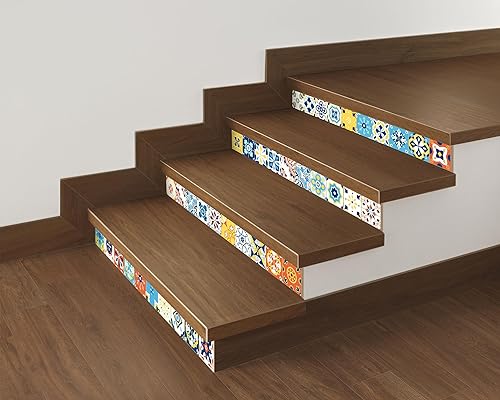 Miniatura 6 de FLFK Adhesivos para azulejos de pared, despegar y pegar, papel tapiz para cocina, baño, ducha, 4 x 240 pulgadas