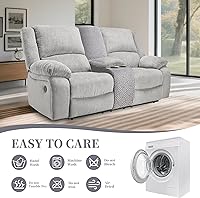 Vista 203 de Fundas 100% impermeables para sofá reclinable seccional, fundas para sofá reclinable en forma de L, funda para sofá seccional de esquina