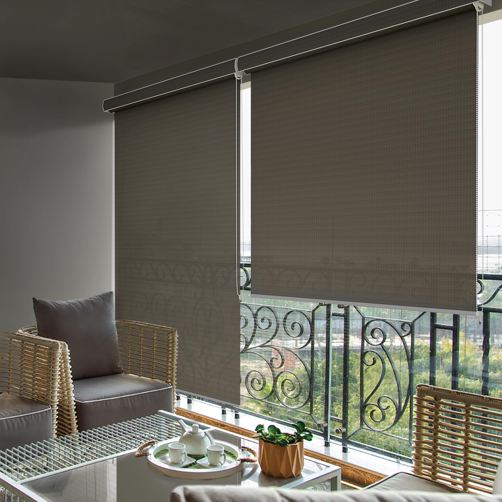 Outdoor Roller Blind - 95% UV Protection -11