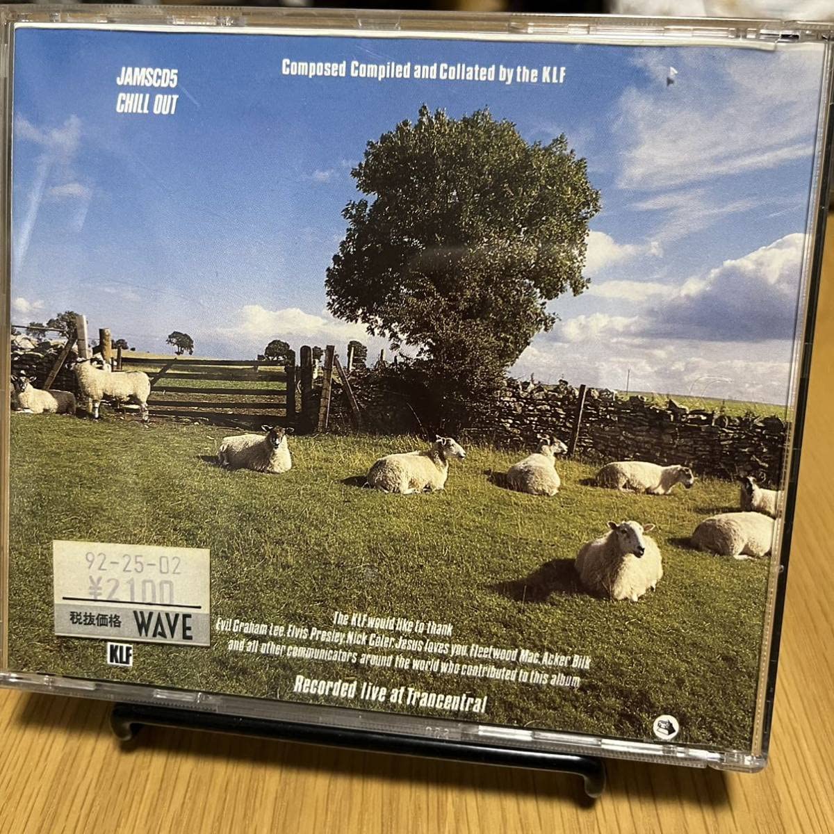 Amazon | UKオリジナル盤The KLF “Chill Out” JAMSCD5 klf