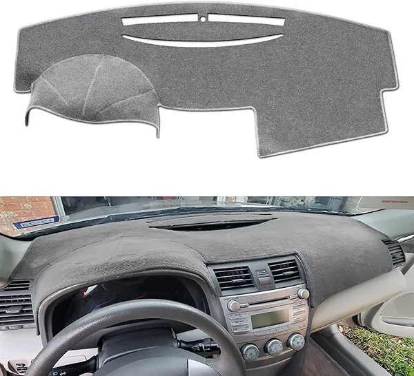REMOCH Dash Cover for Toyota Camry Accessories 2007 2008 2009 2010 2011 Custom Fit Dashboard Cover Mat Pad (Dark Gray)