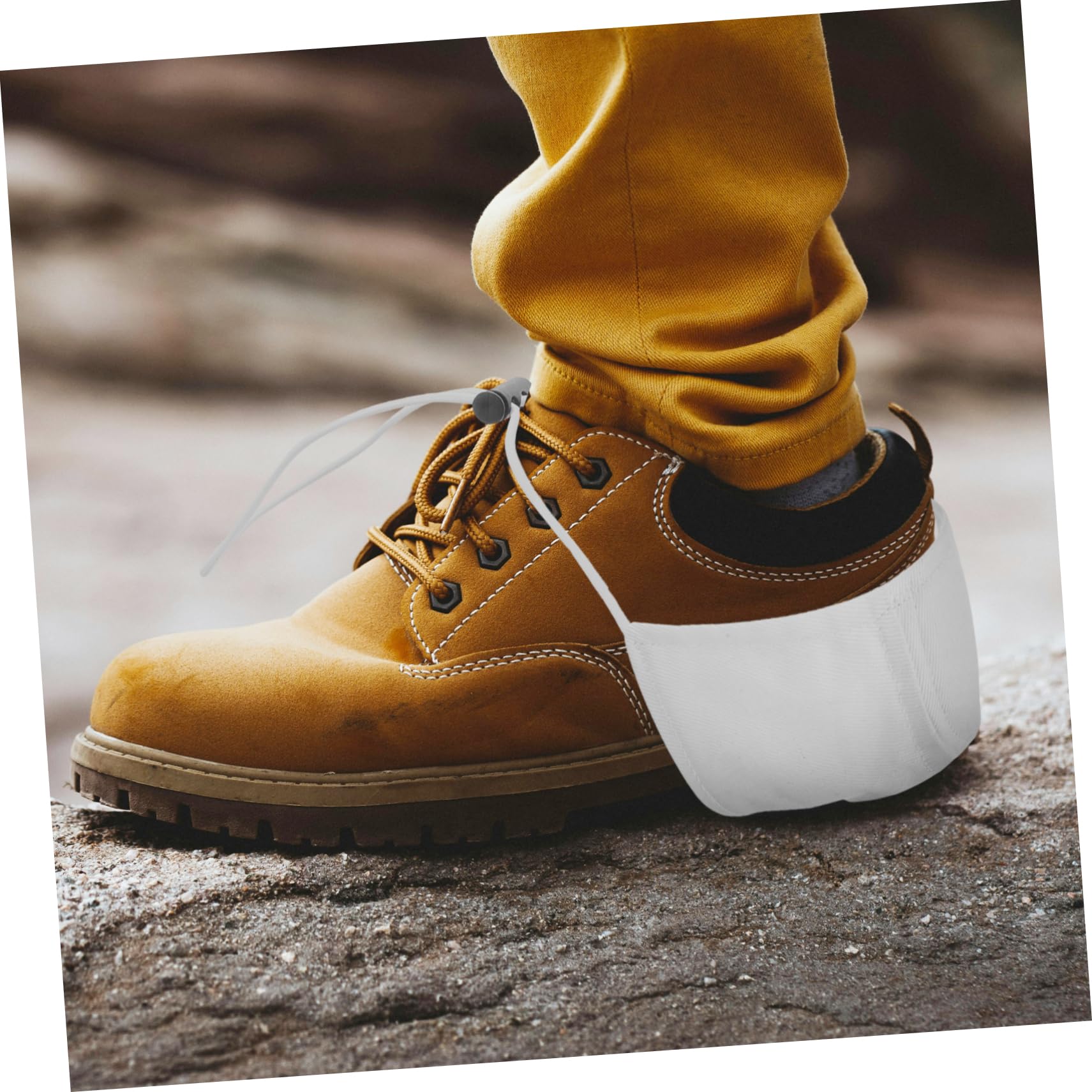 10piezas Cubiertas De Talón Resistentes Al Desgaste Para Conducción De Protección De Zapatos Para Hombre y Mujer Ajustables y Reutilizables Protección Eficaz Desgaste El