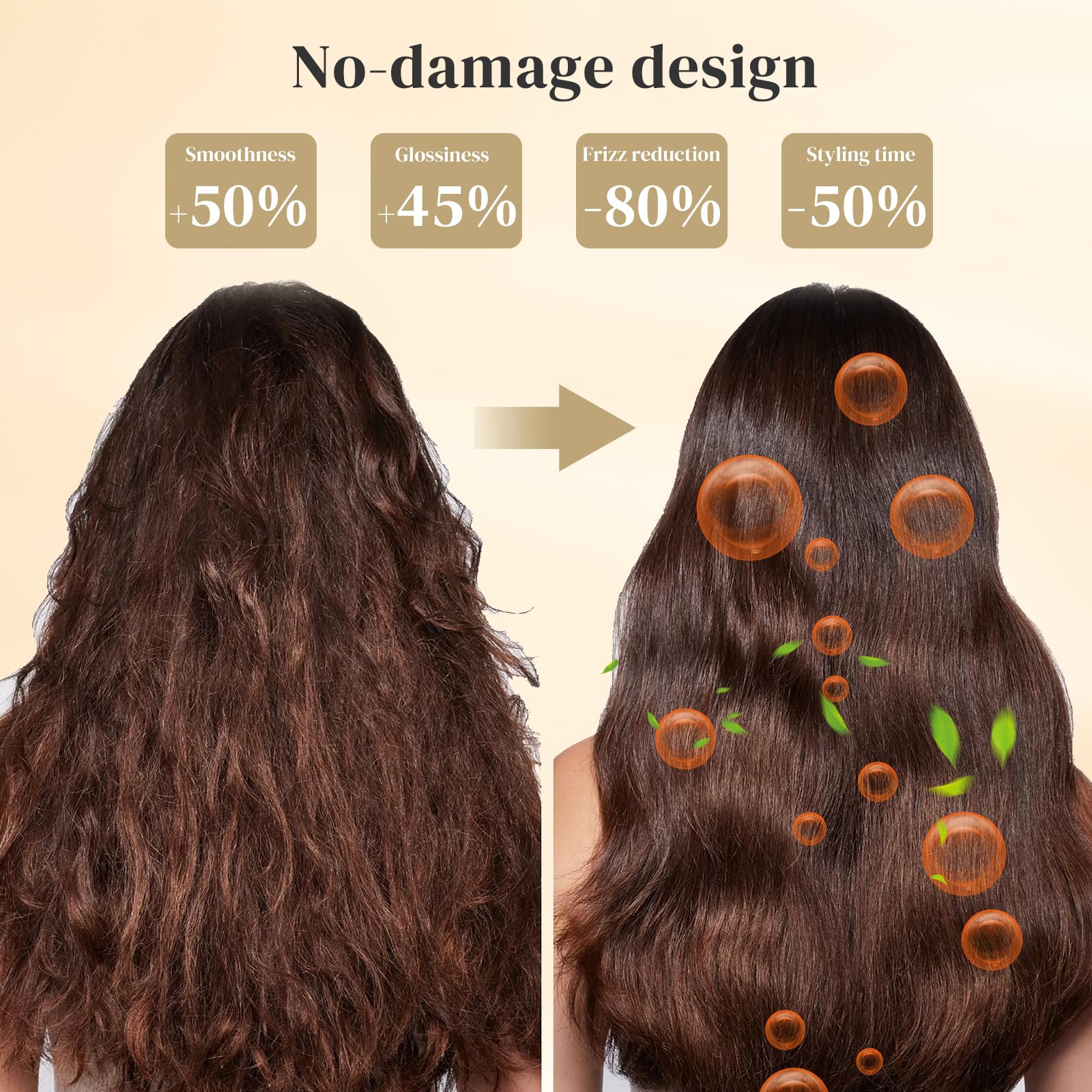 Airstyler, Set 5 In 1 Per Lo Styling Dei Capelli Con Spazzola Ad Aria Calda Ferro Arricciacapelli Automatico E Spazzola Lisciante Aggiungi Volume Liscia Arriccia E Acconcia I Tuoi Capelli