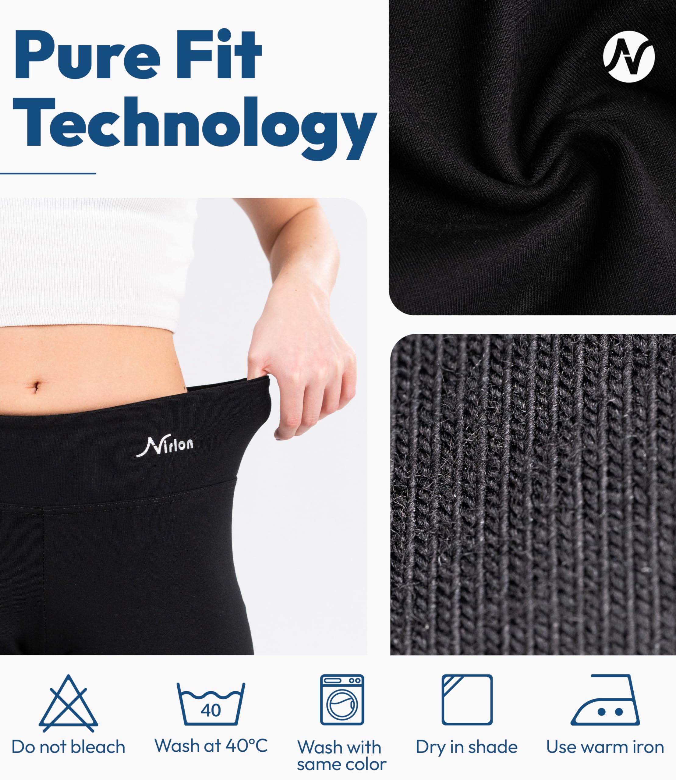 Nirlon Sportowe topy dla kobiet - regularne i duże rozmiary damskie topy treningowe na siłownię i jogę (30001), Czarny 28" Inseam, XL
