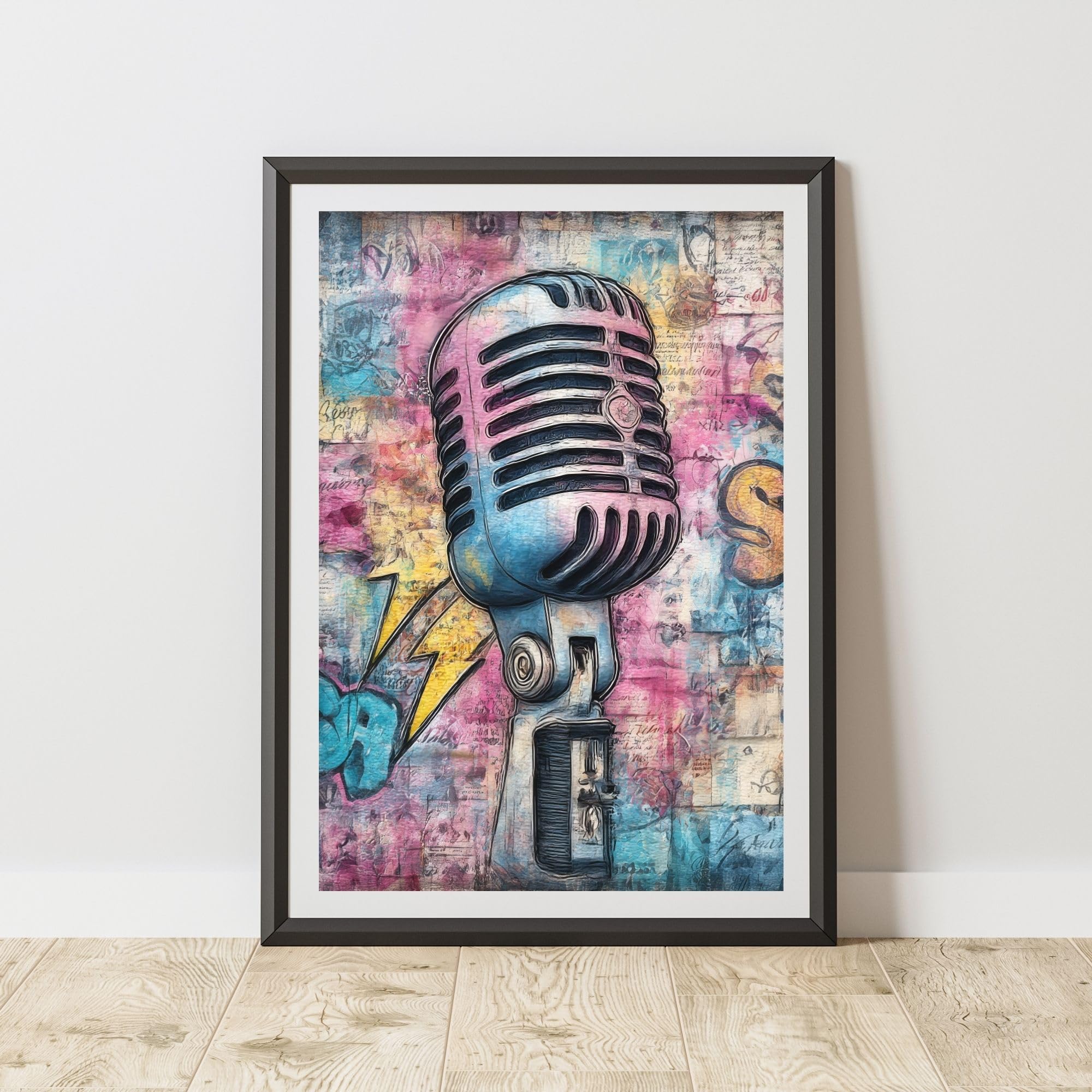 60 SECOND MAKEOVER Graffiti Print Poster A3
