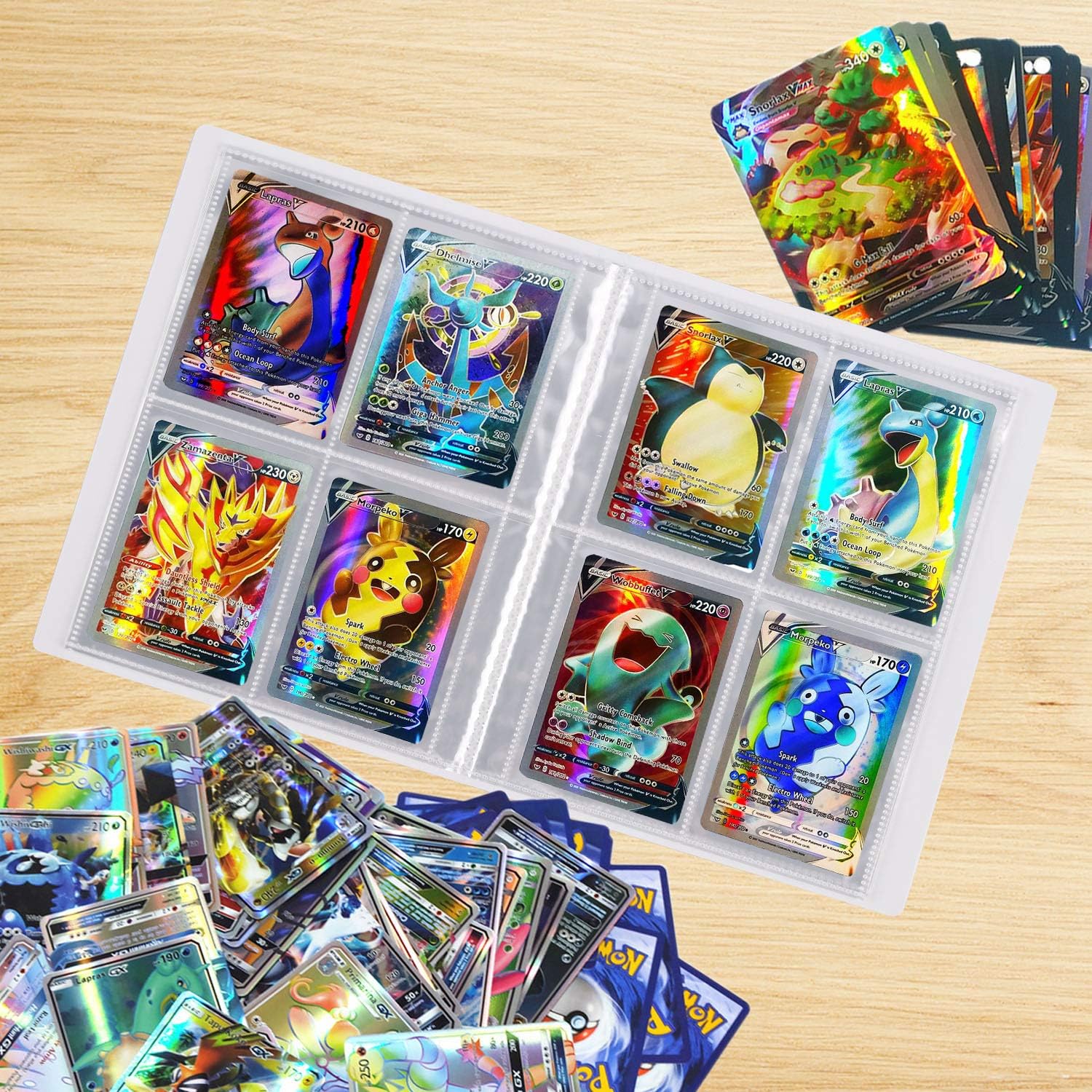 JOYUE Pokemon Cards Holder Album, Pokemon Binder for Cards, Cards Album