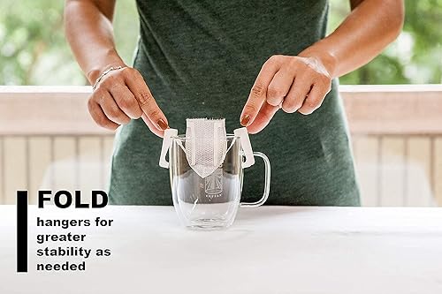 Miniatura 3 de Tribo Café portátil de una sola porción para verter sobre goteo | The Wheel | 10 porciones cada una (20 porciones en total)