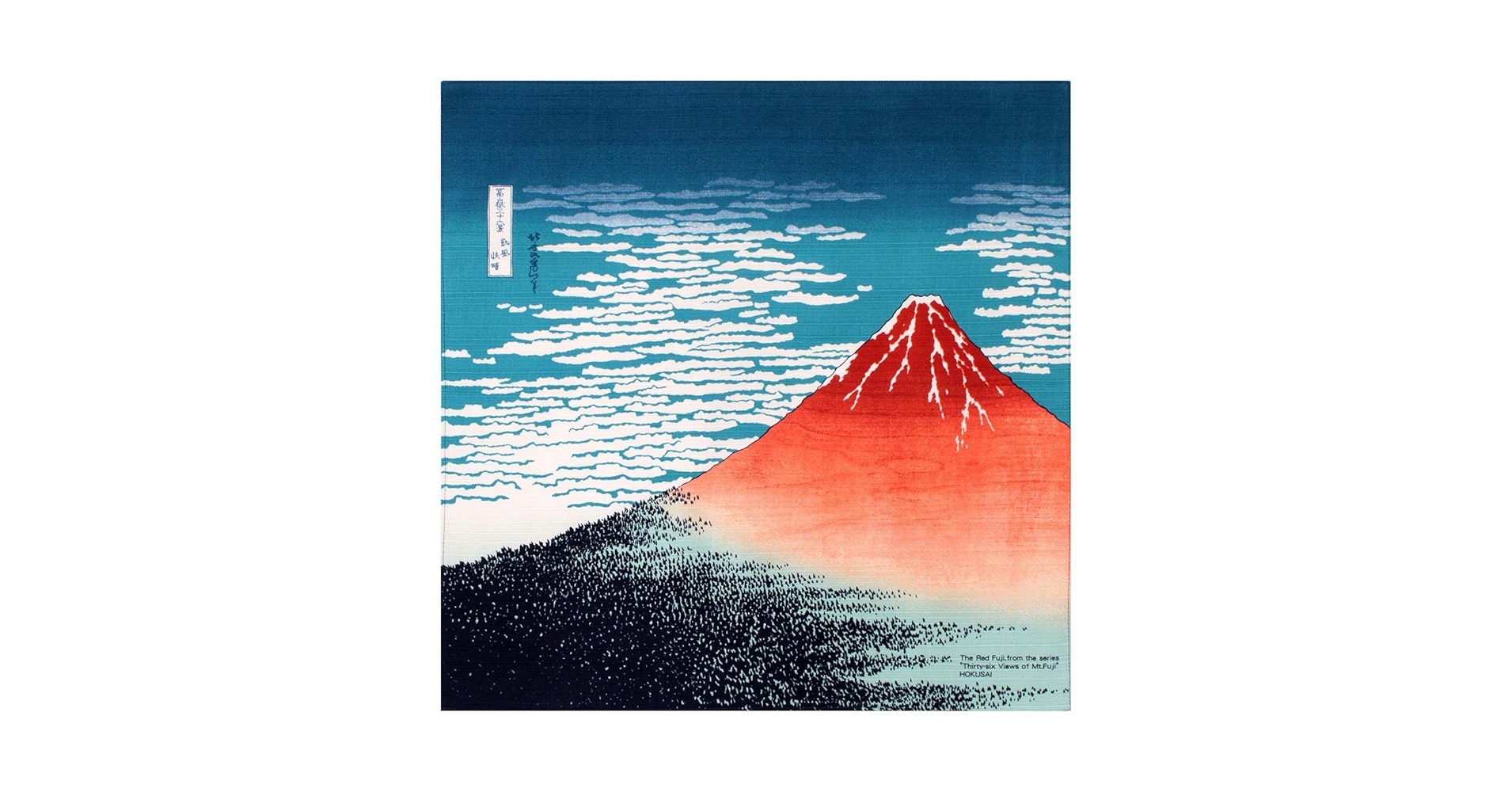 Amazon.com - Furoshiki traditional Japanese fabric [HOKUSAI