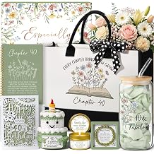 40th Birthday Gifts for Women Her, Cool 1986 Birthday Gifts Basket for Women Turning 40 Year Old Fabulous Gift Set, Unique Happy 40th Gift Ideas for Her Sister Best Friend Wife Daughter Mom Coworker