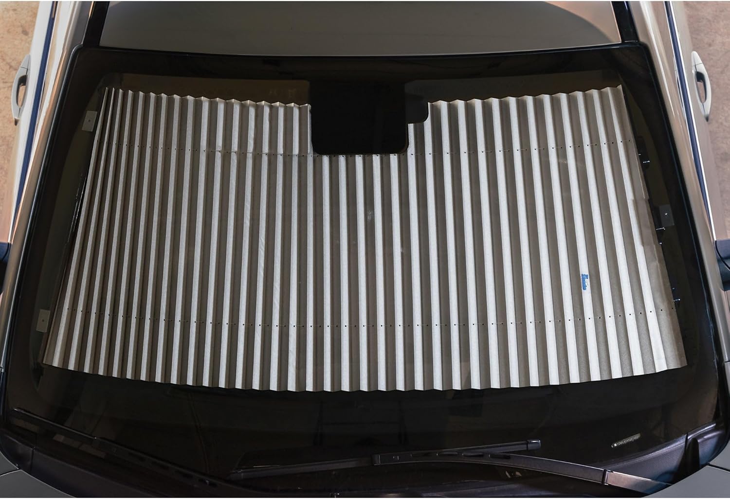 Dash Designs, Inc.Retractable 27 Inches Windshield Sunshade for Chrysler Pacifica|2017-2023 (Silver)