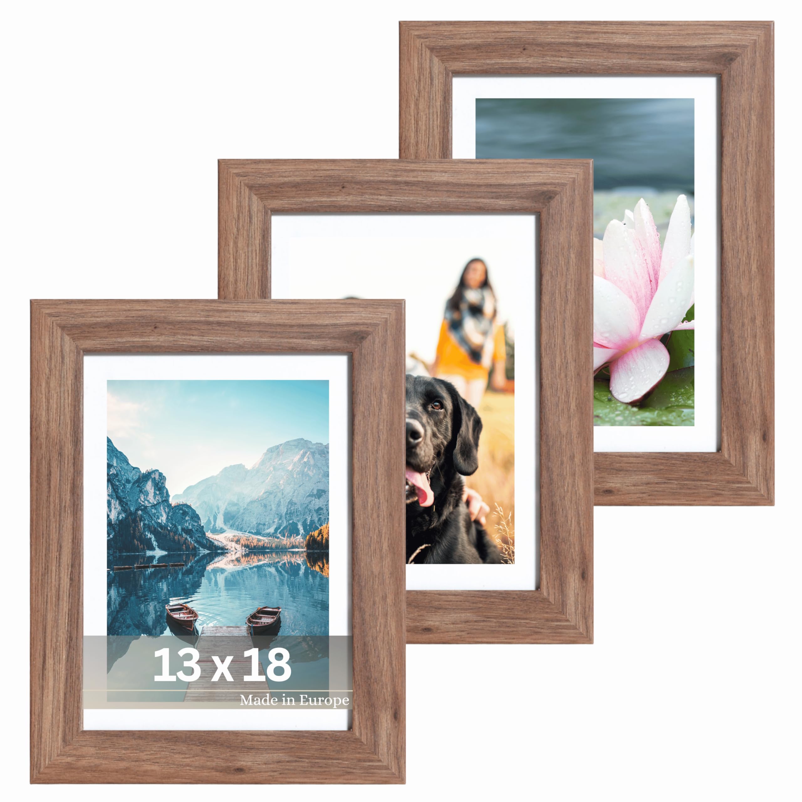 Set 3 Passepartout VictoR - 15x21 Cm Per Cornici | Formato 10x15 Cm - Foto 6