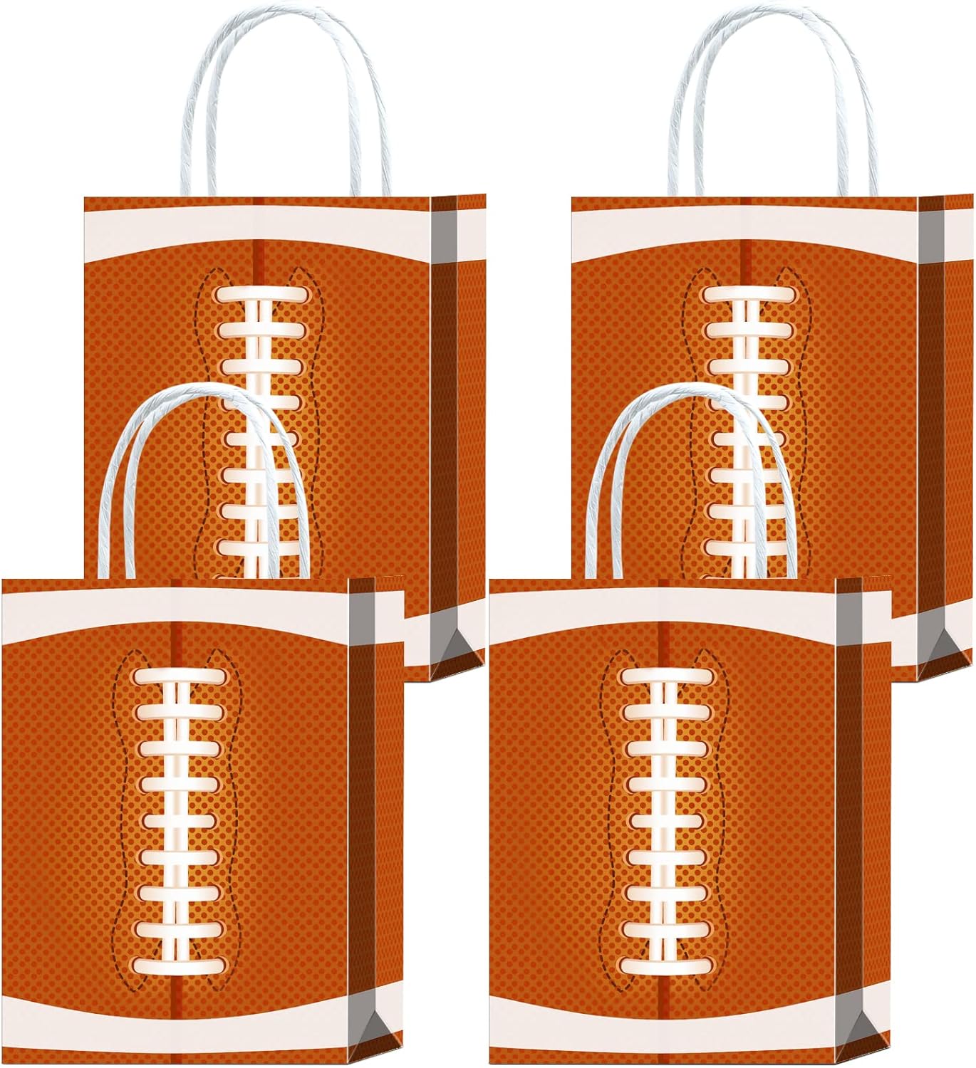 24 Pack Football Goodie Bags for Football Birthday Party