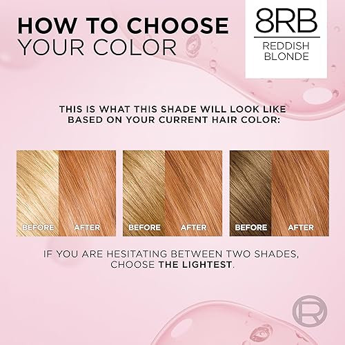 Miniatura 24 de L'Oreal Paris Excellence Creme - Coloración permanente para el cabello, rubio natural extraclaro 02, 100 % de cobertura de canas, paquete de 1