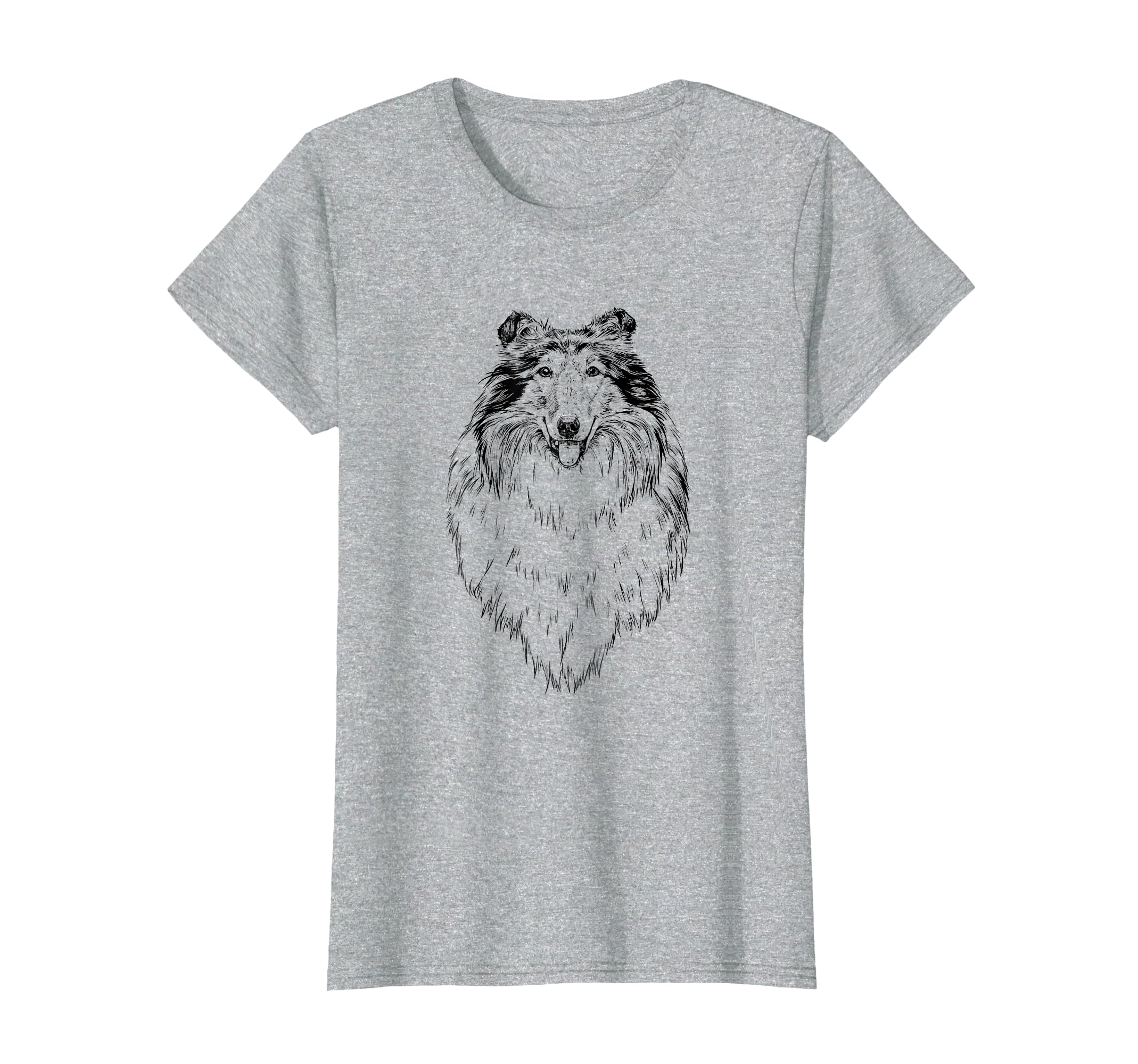 Rough Collie Dog Mom Dog Lover T-Shirt