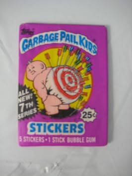 Garbage Pail Kids Topps All New 7th Series Trading Card Sticker Pack [5 Stickers]