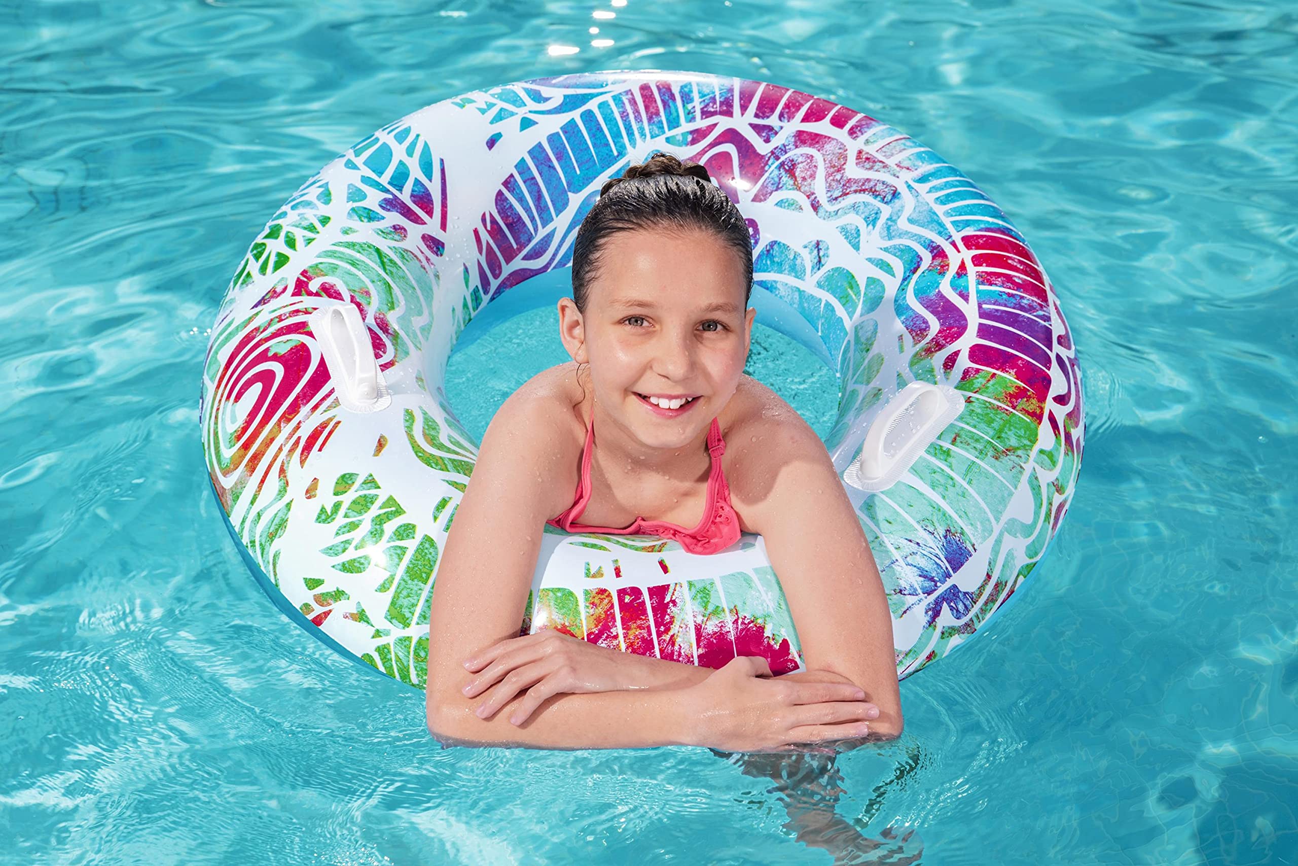 Bestway Mandala Swimming Ring Diameter 91 cm, mehrfarbig - Image 2