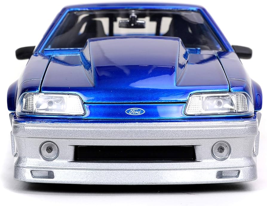 Amazon.com: Jada Toys Bigtime Muscle 1:24 1989 Ford Mustang GT Die