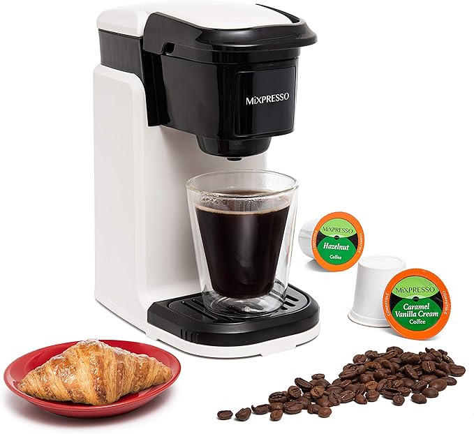 Mixpresso Single Cup Coffee Maker, Personal Single Serve